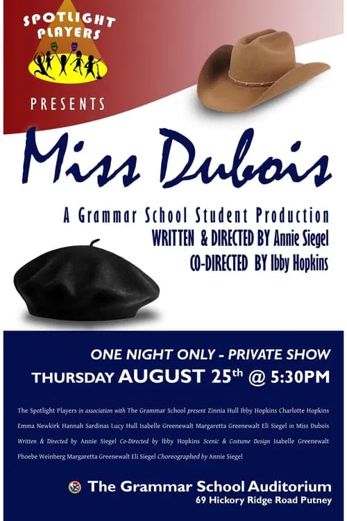 Poster do filme Miss Dubois