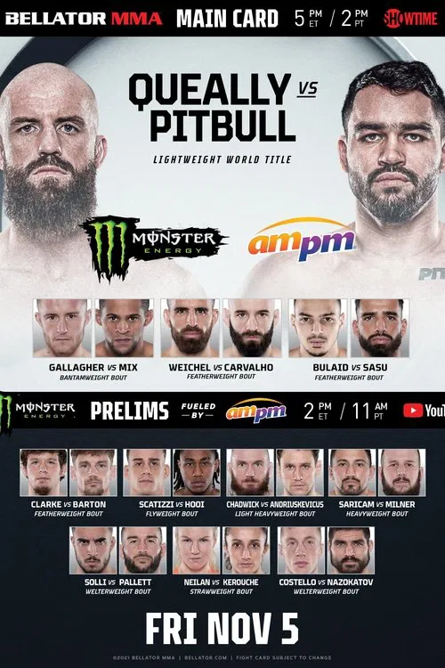Bellator 270: Queally vs. Pitbull 2 movie poster