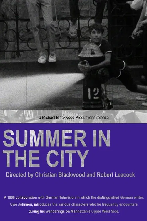 Summer in the City movie poster