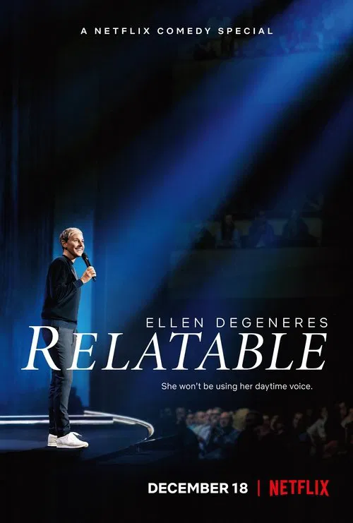 Ellen DeGeneres: Relatable tv show poster