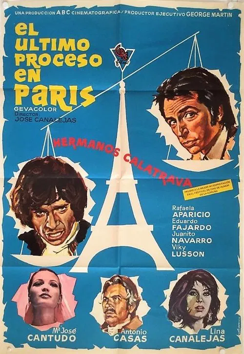 Poster do filme El último proceso en París