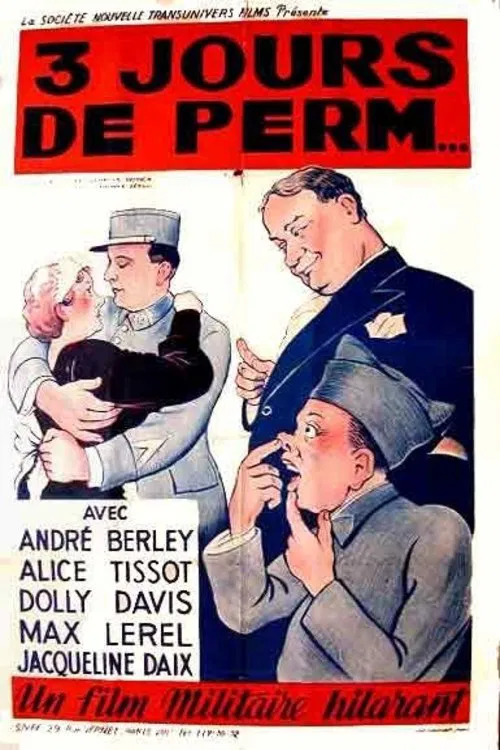 Trois jours de perm' movie poster