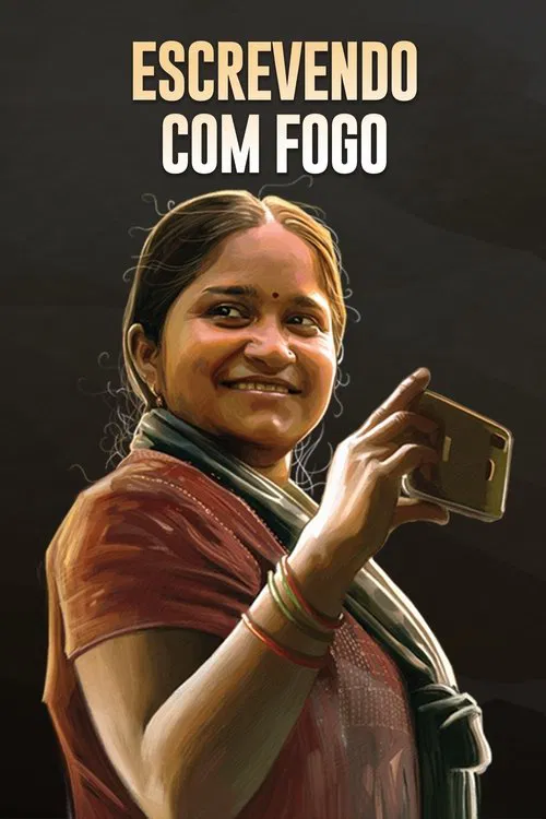 Poster do filme Escrevendo com Fogo