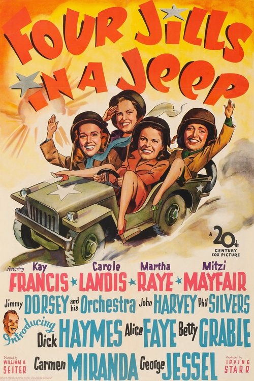 Four Jills in a Jeep movie poster