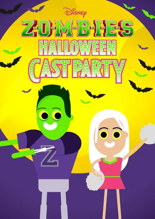 ZOMBIES Halloween Cast Party movie poster