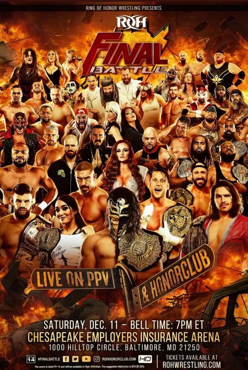Ring of Honor: Final Battle 2021 movie poster