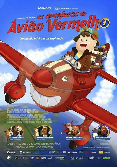 Poster do filme The Adventures of the Red Plane