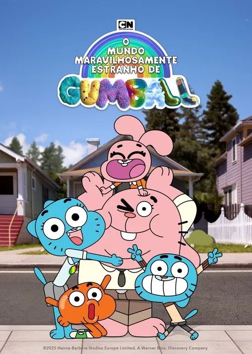 Poster da série O Mundo Maravilhosamente Estranho de Gumball