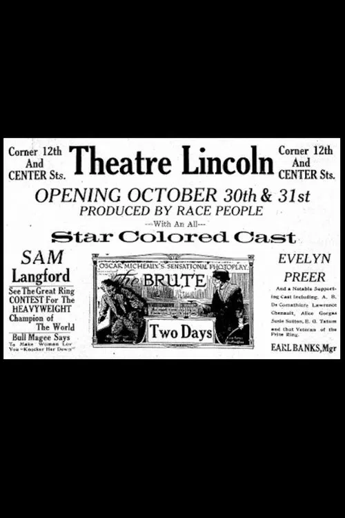 The Brute movie poster