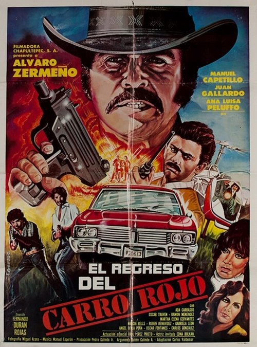 El regreso del carro rojo movie poster