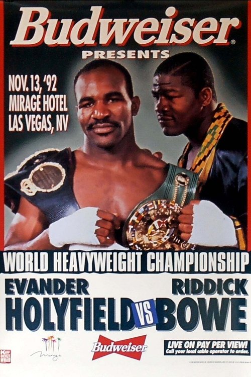 Evander Holyfield vs Riddick Bowe I movie poster