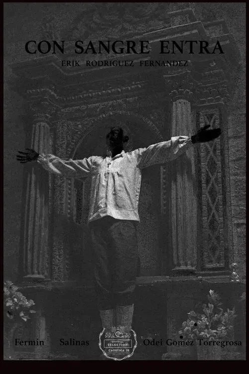 CON SANGRE ENTRA movie poster