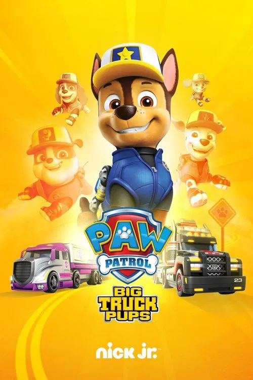 PAW Patrol : Big Truck Pups movie poster