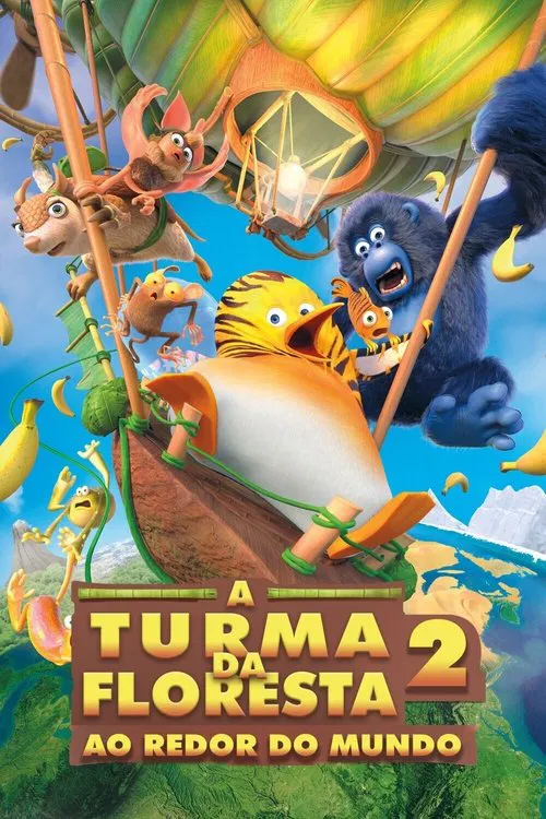 Poster do filme A Turma da Floresta 2: Ao Redor do Mundo