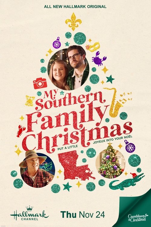My Southern Family Christmas movie poster