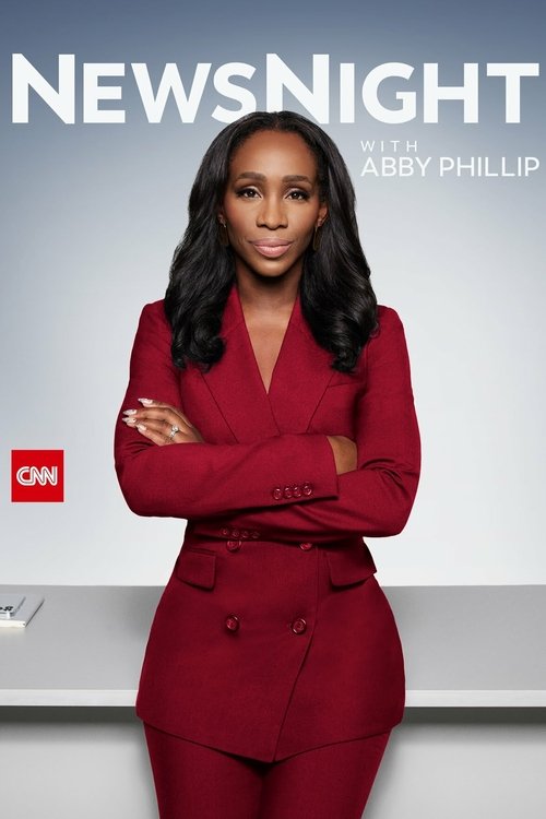 CNN NewsNight with Abby Phillip tv show poster