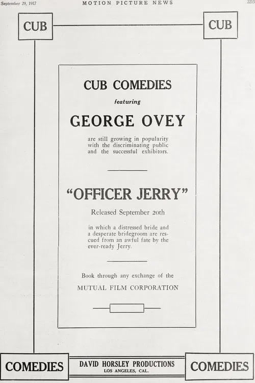 Officer Jerry movie poster
