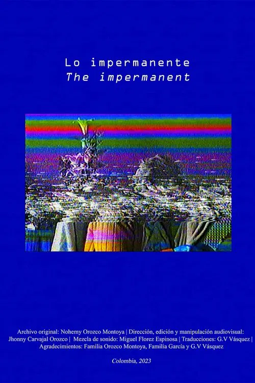 Poster do filme Lo impermanente