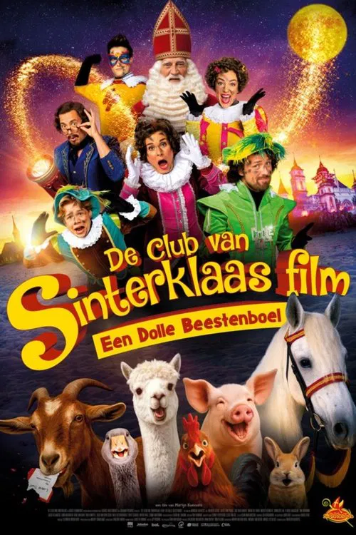 De club van Sinterklaas film: Een dolle beestenboel movie poster