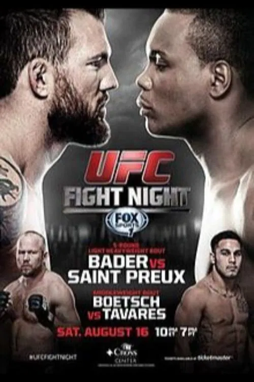 UFC Fight Night 47: Bader vs. St. Preux movie poster