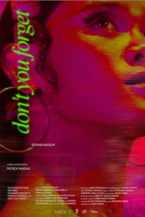don't you forget movie poster