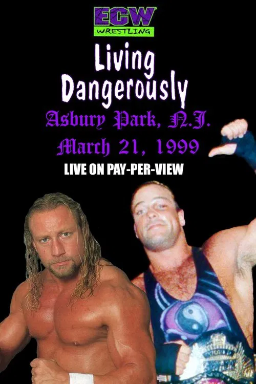 Poster do filme ECW Living Dangerously 1999