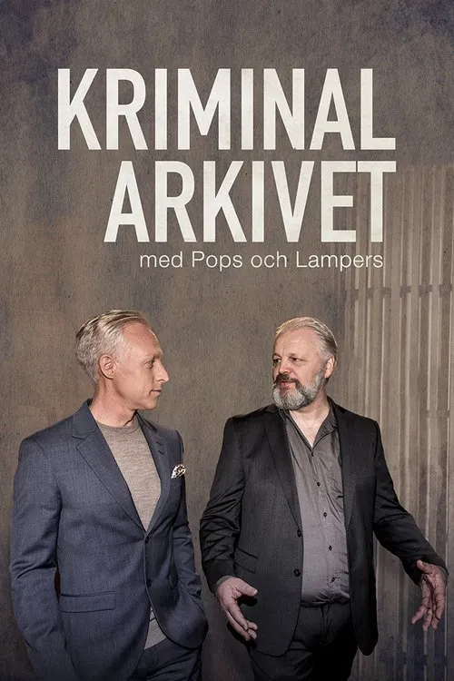 Kriminalarkivet med Pops och Lampers tv show poster