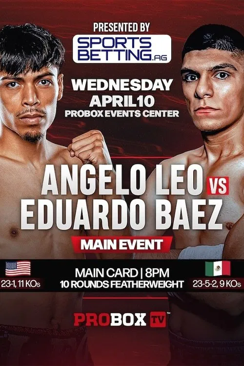 Angelo Leo vs. Eduardo Baez movie poster