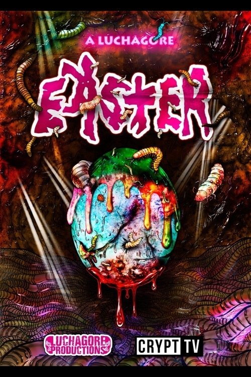A Luchagore Easter movie poster