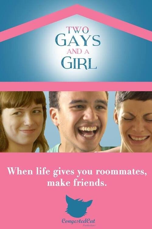Two Gays and a Girl movie poster
