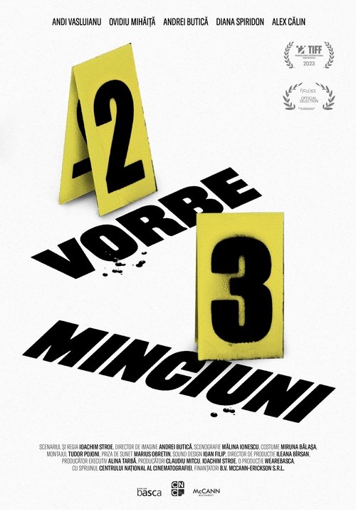Two Words, Three Lies movie poster