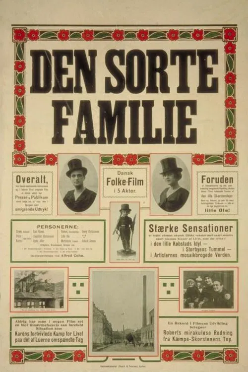 Den sorte Familie movie poster