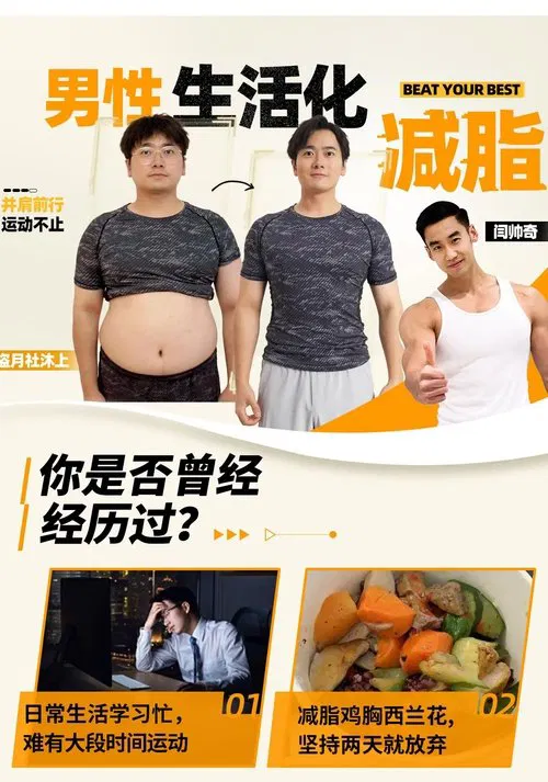 男性生活化减脂 tv show poster