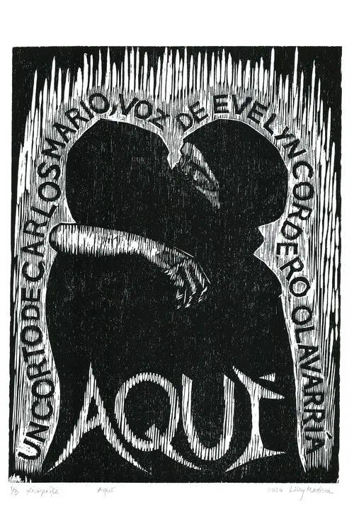 Aquí movie poster