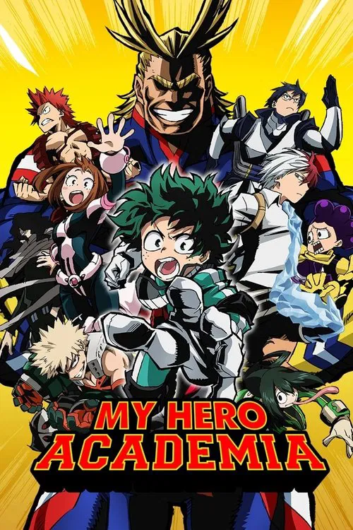 Poster da série My Hero Academia