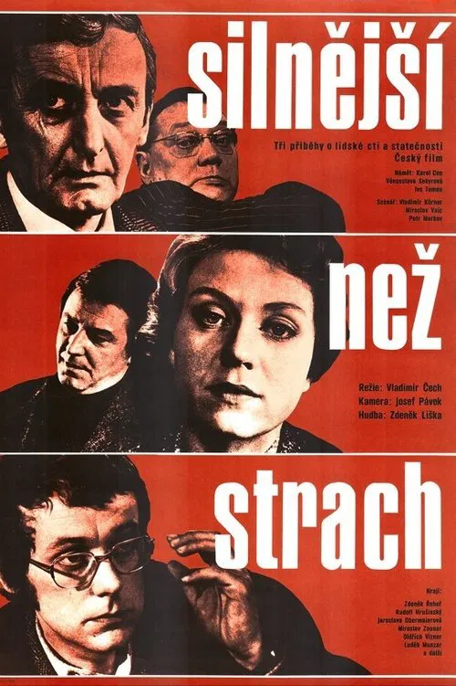 Silnější než strach movie poster