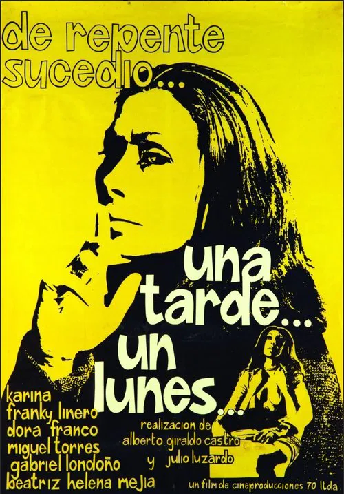 Una tarde un lunes movie poster