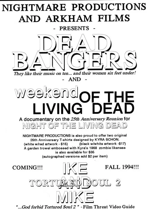 Deadbangers movie poster