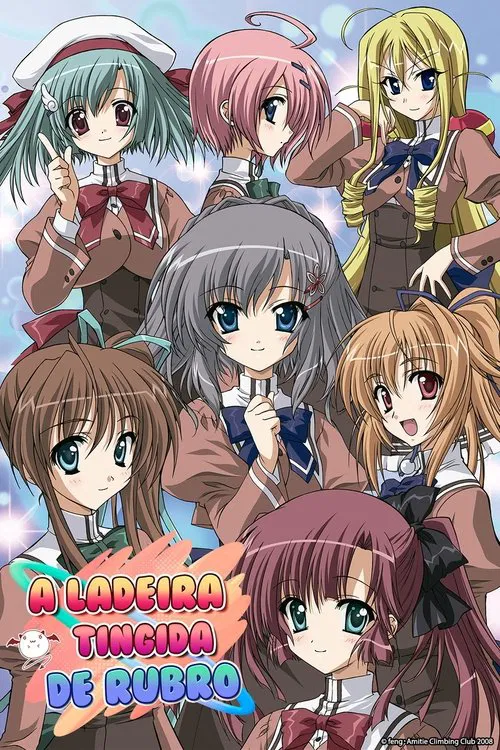 Poster da série A Ladeira Tingida de Rubro