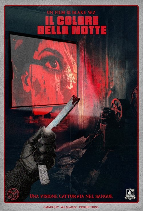 The color of Night movie poster