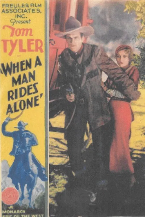 When a Man Rides Alone movie poster