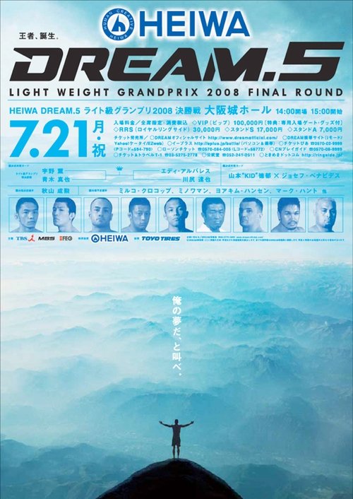 DREAM 5 movie poster