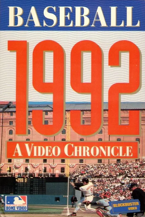 Baseball 1992: A Video Chronicle movie poster