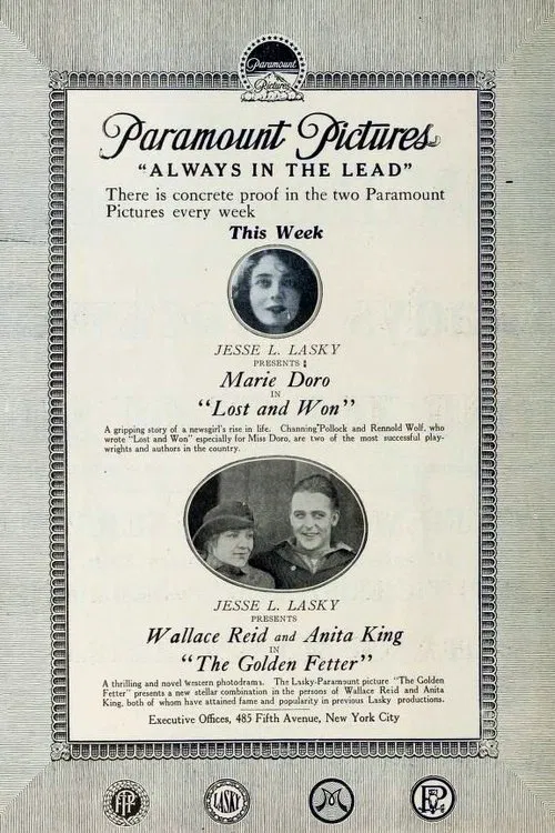The Golden Fetter movie poster