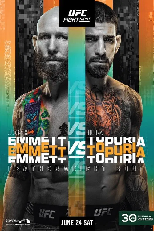UFC on ABC 5: Emmett vs. Topuria movie poster
