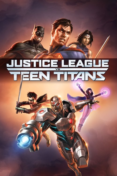 Justice League vs. Teen Titans movie poster