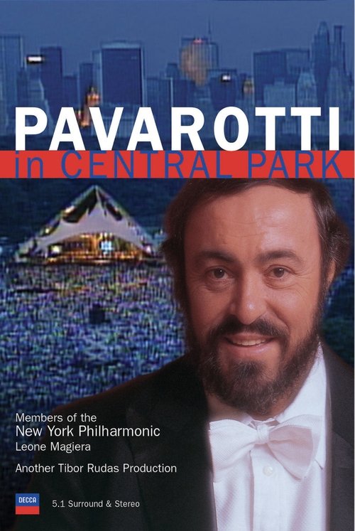 Pavarotti in Central Park movie poster