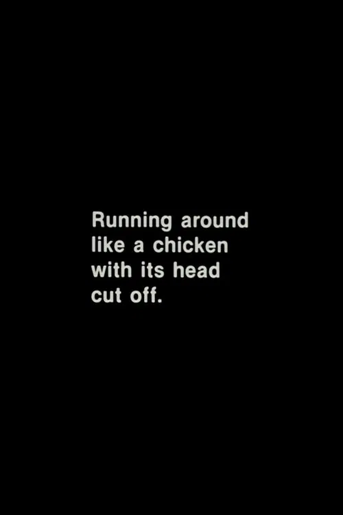 Running Around Like a Chicken With Its Head Cut Off movie poster