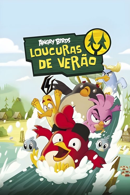 Poster da série Angry Birds: Loucuras de Verão