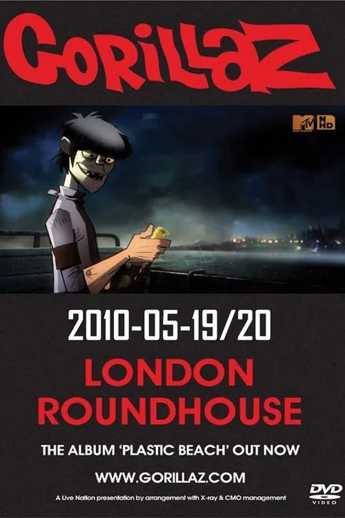 Gorillaz | Live at Roundhouse in London movie poster